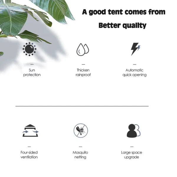 Instant Pop Up Camping Tent
